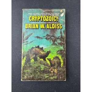 Cryptozoic Brian W Aldiss Science Fiction Paperback Book 1969 Avon 1st edition